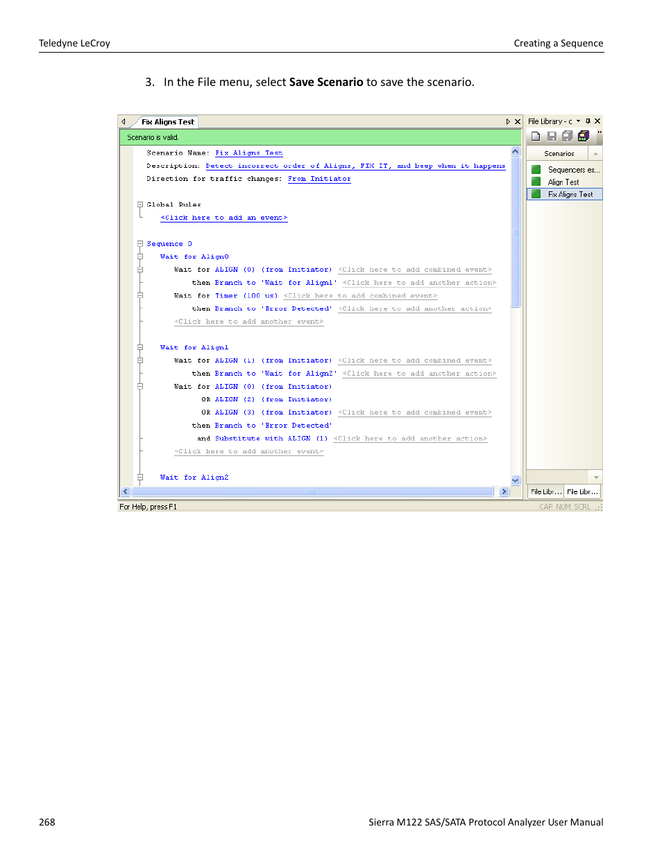 Teledyne LeCroy Sierra M122 User Manual User Manual | Page 270 / 385