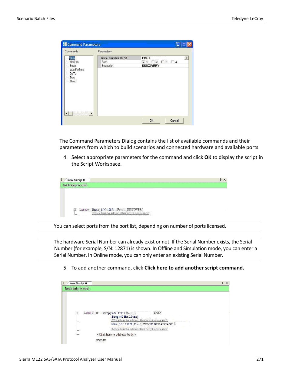 Teledyne LeCroy Sierra M122 User Manual User Manual | Page 273 / 385