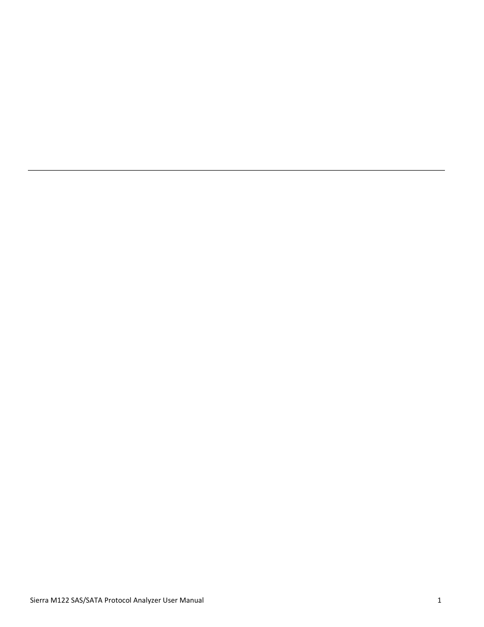 Teledyne LeCroy Sierra M122 User Manual User Manual | Page 3 / 385
