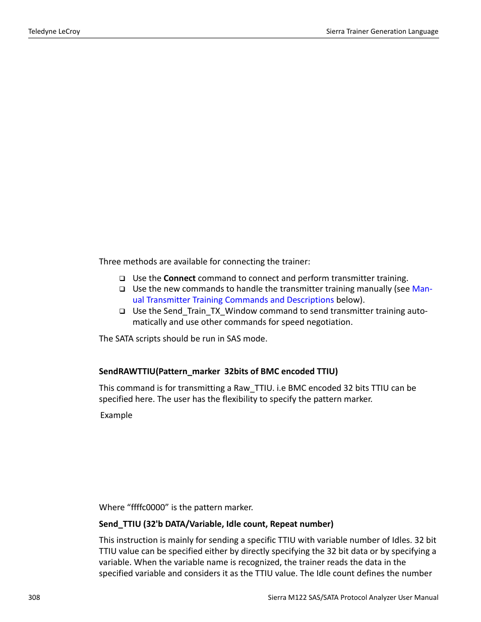 5 connecting the trainer | Teledyne LeCroy Sierra M122 User Manual User Manual | Page 310 / 385