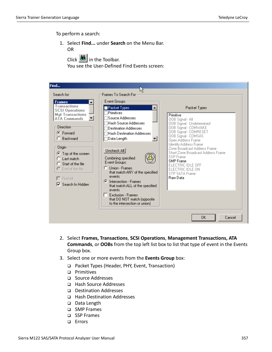 Teledyne LeCroy Sierra M122 User Manual User Manual | Page 359 / 385