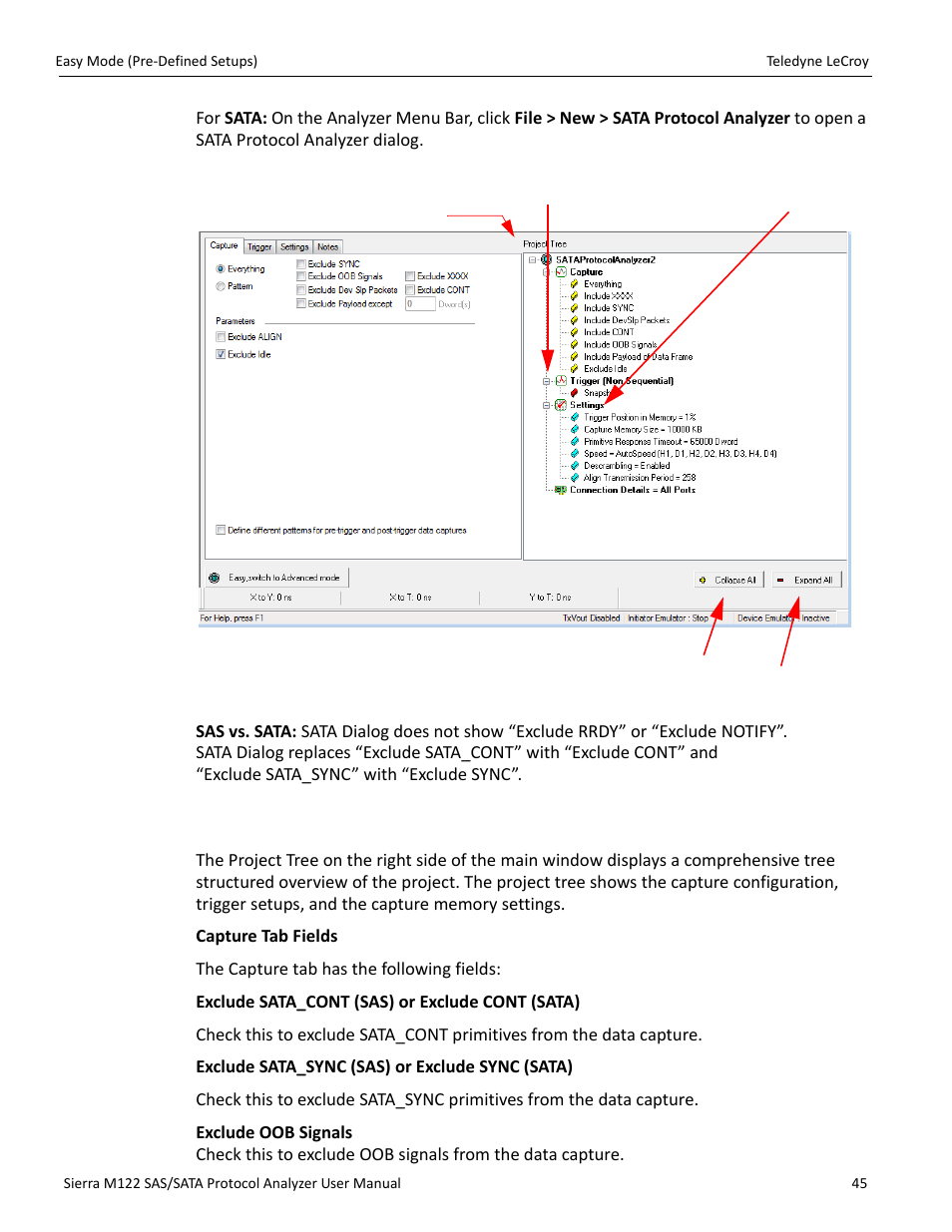 2 project tree | Teledyne LeCroy Sierra M122 User Manual User Manual | Page 47 / 385