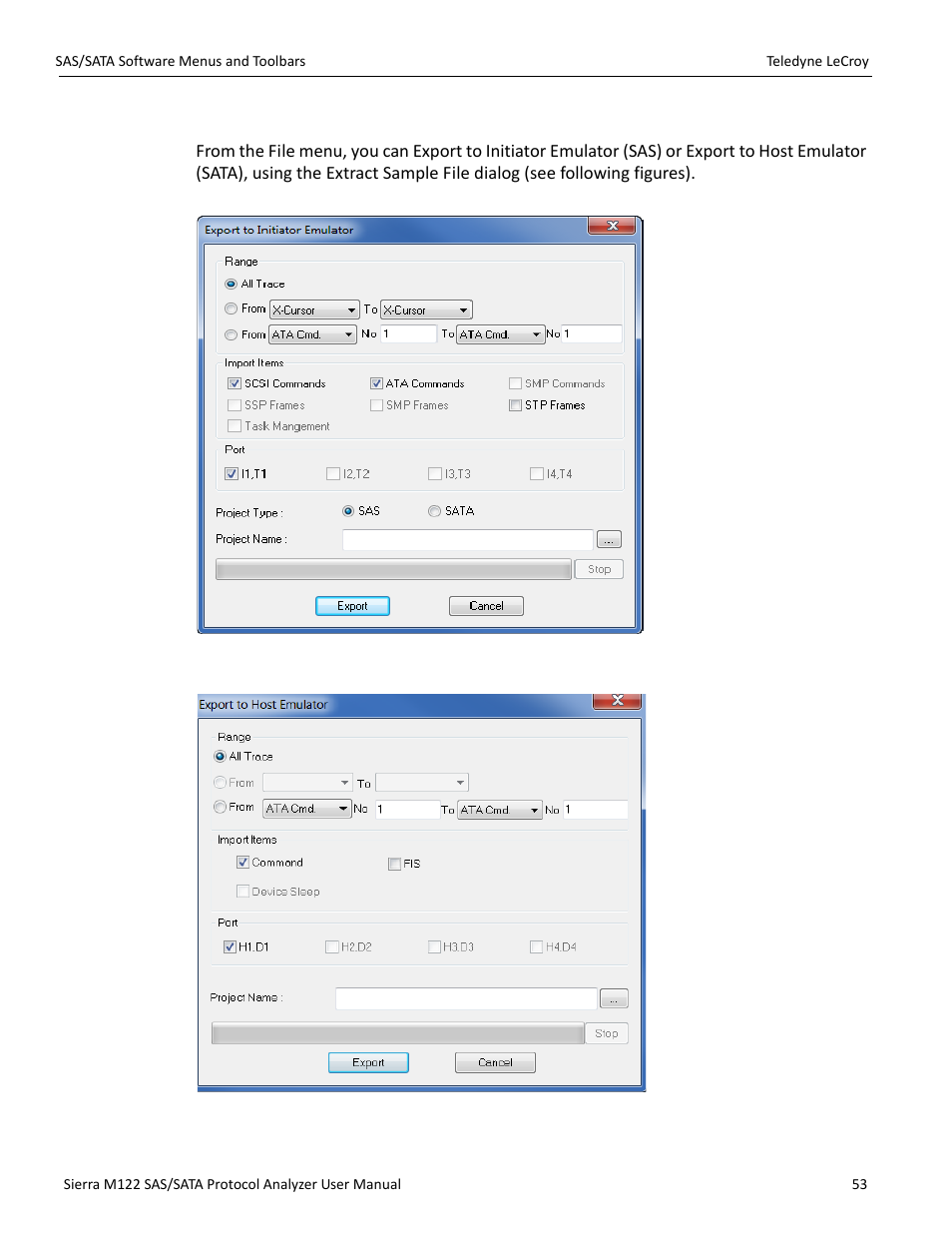 Teledyne LeCroy Sierra M122 User Manual User Manual | Page 55 / 385