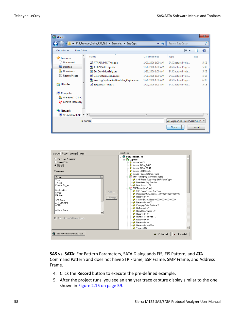 Teledyne LeCroy Sierra M122 User Manual User Manual | Page 60 / 385