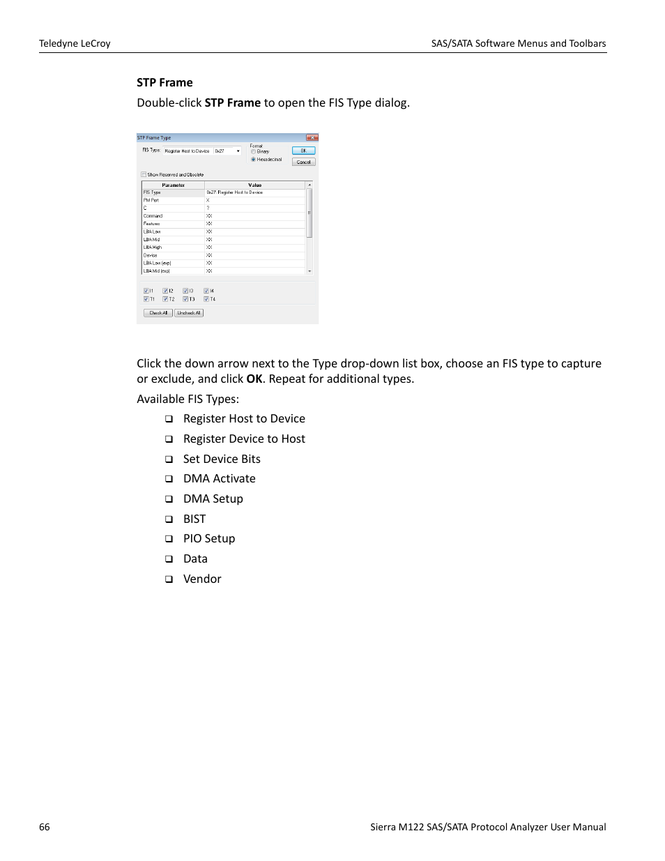 Teledyne LeCroy Sierra M122 User Manual User Manual | Page 68 / 385