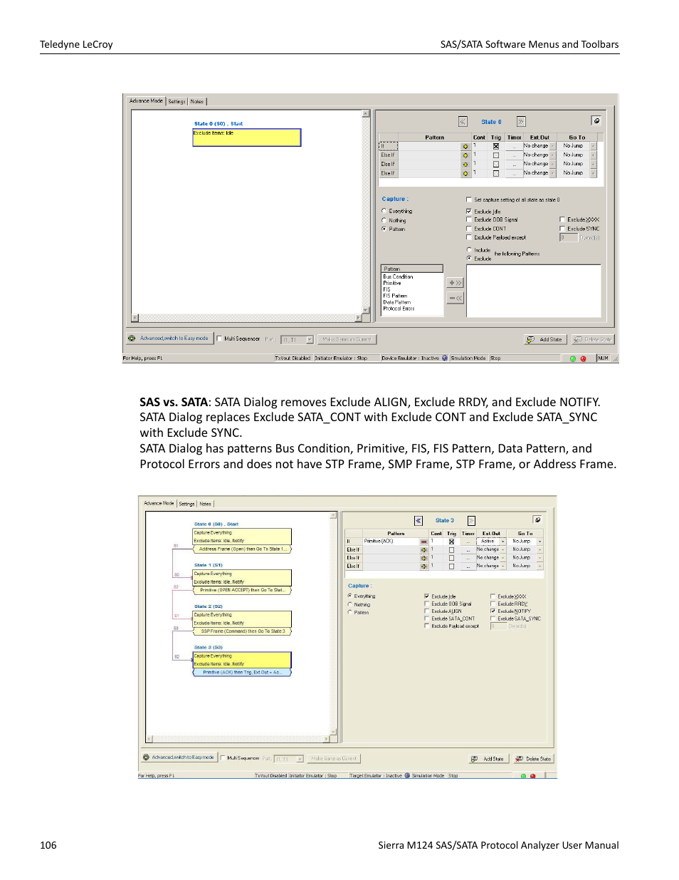 Teledyne LeCroy Sierra M124 User Manual User Manual | Page 108 / 391