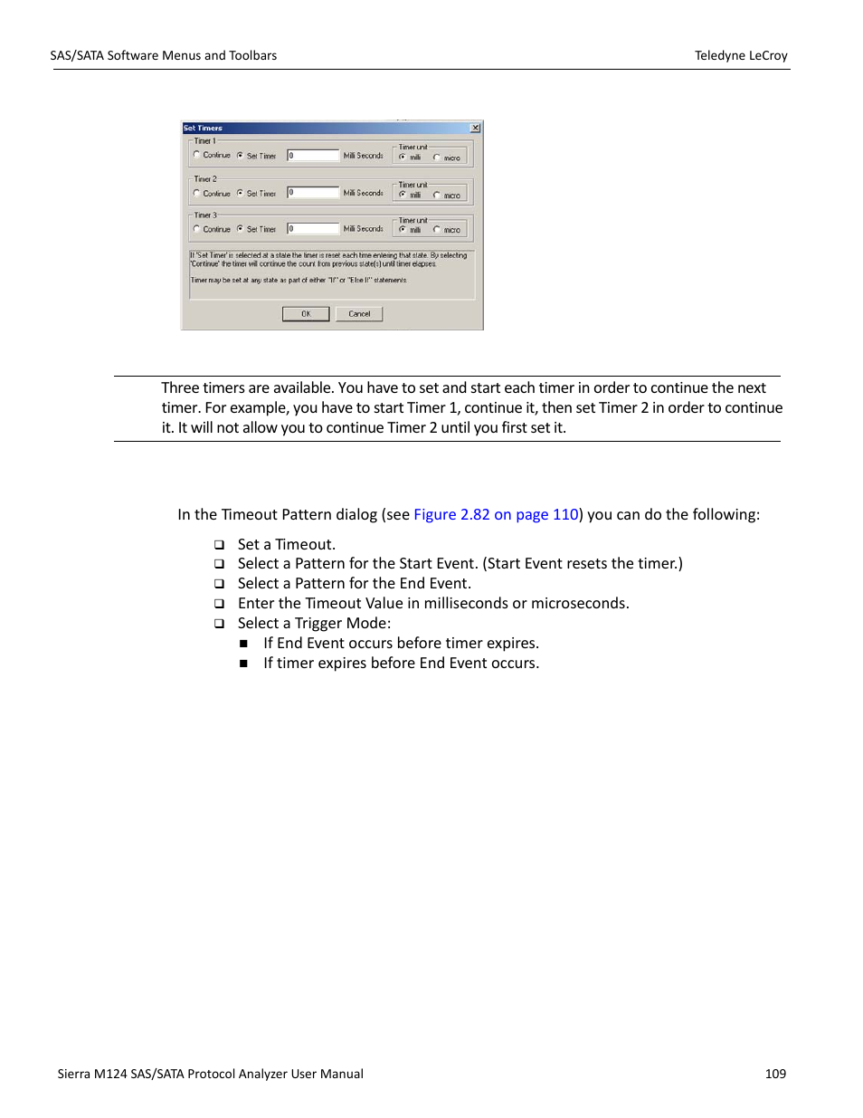 22 timeout | Teledyne LeCroy Sierra M124 User Manual User Manual | Page 111 / 391