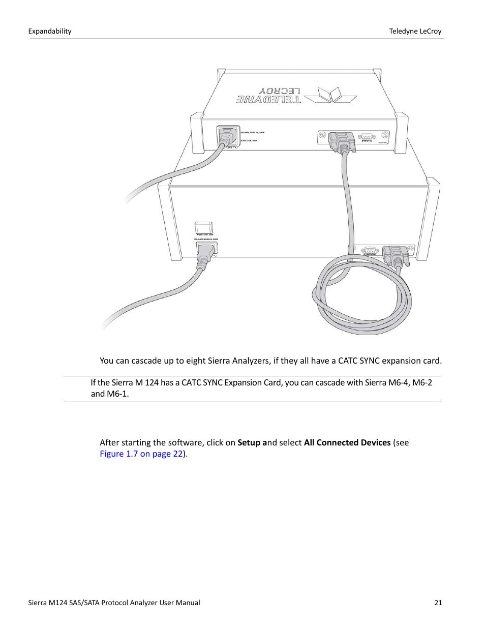 2 select device | Teledyne LeCroy Sierra M124 User Manual User Manual | Page 23 / 391