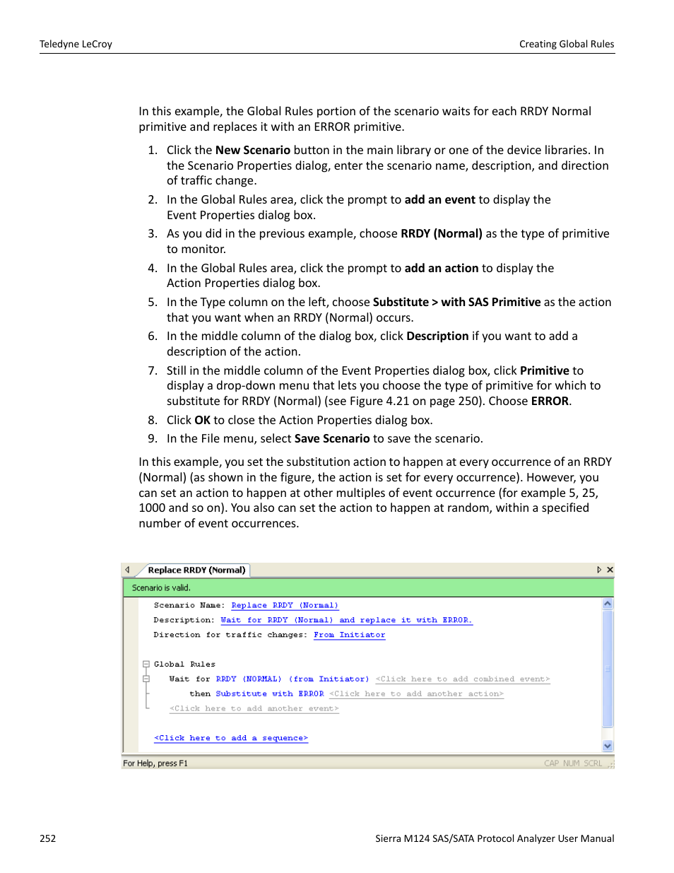 Teledyne LeCroy Sierra M124 User Manual User Manual | Page 254 / 391