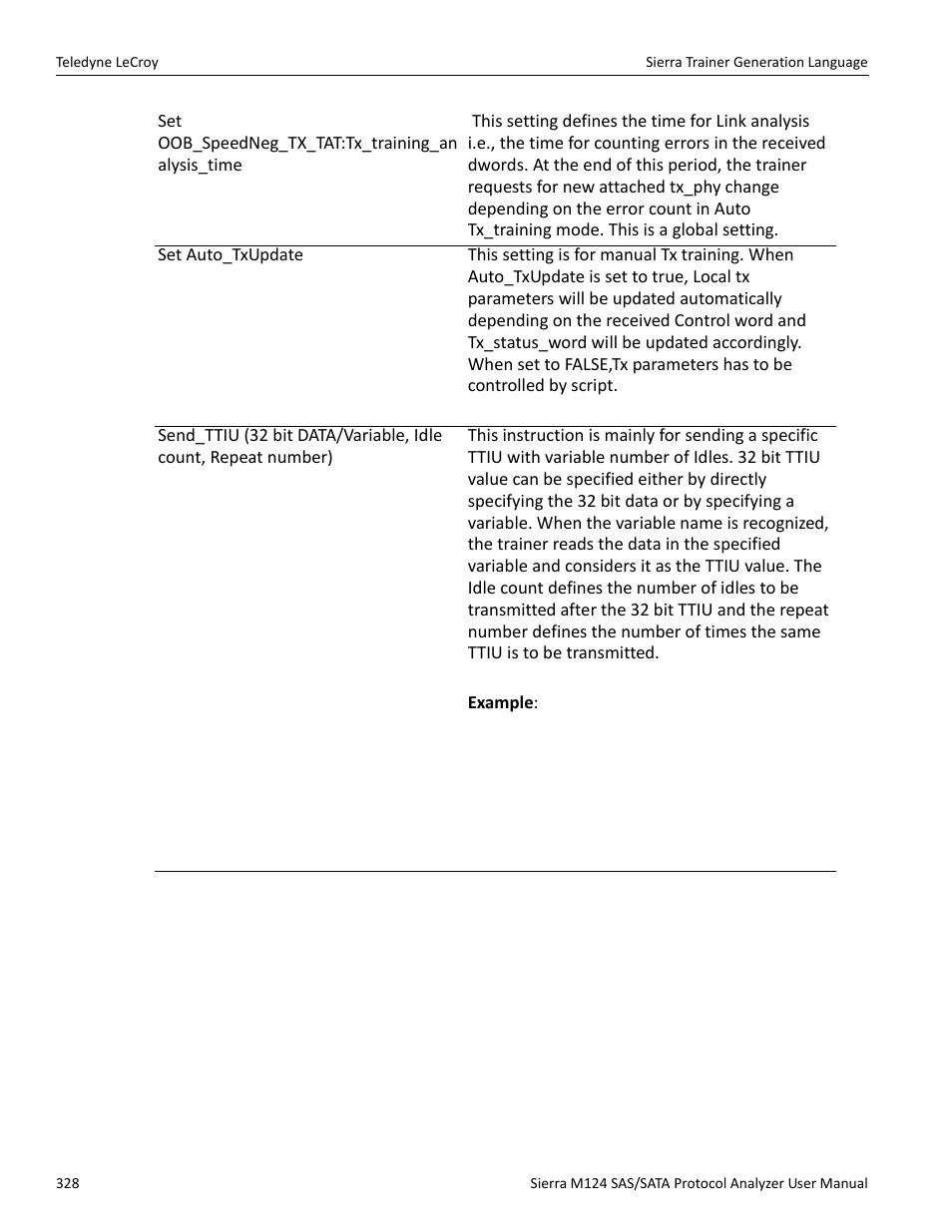 Teledyne LeCroy Sierra M124 User Manual User Manual | Page 330 / 391