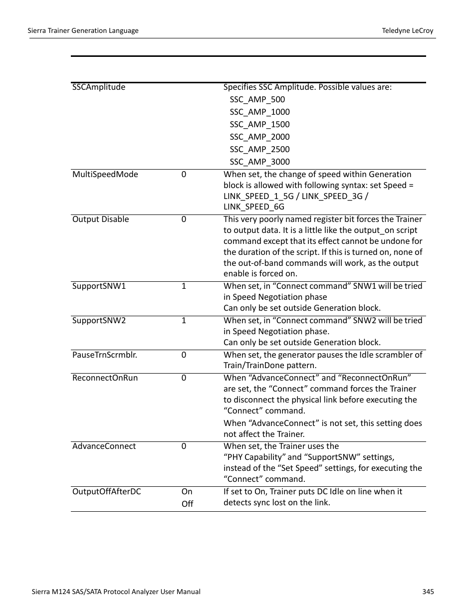 Teledyne LeCroy Sierra M124 User Manual User Manual | Page 347 / 391