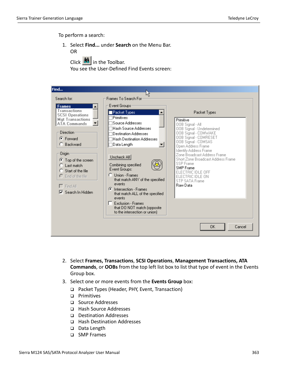 Teledyne LeCroy Sierra M124 User Manual User Manual | Page 365 / 391
