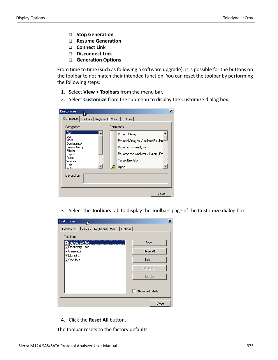 Teledyne LeCroy Sierra M124 User Manual User Manual | Page 375 / 391