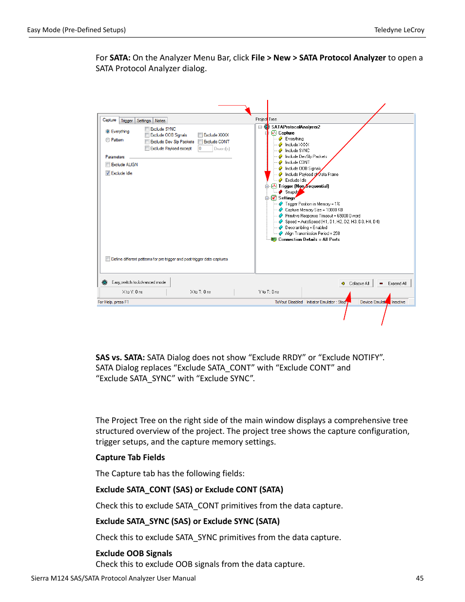 2 project tree | Teledyne LeCroy Sierra M124 User Manual User Manual | Page 47 / 391