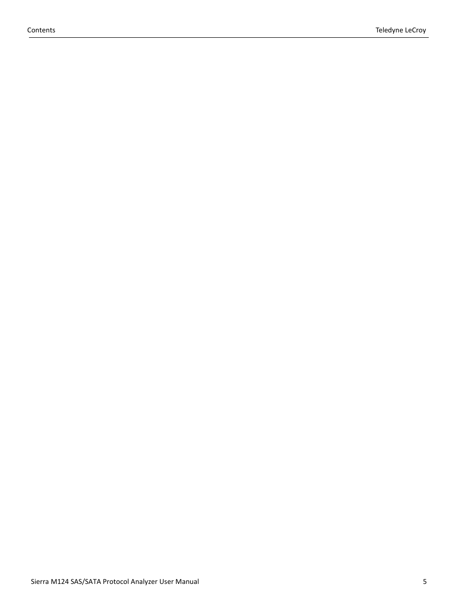 Teledyne LeCroy Sierra M124 User Manual User Manual | Page 7 / 391