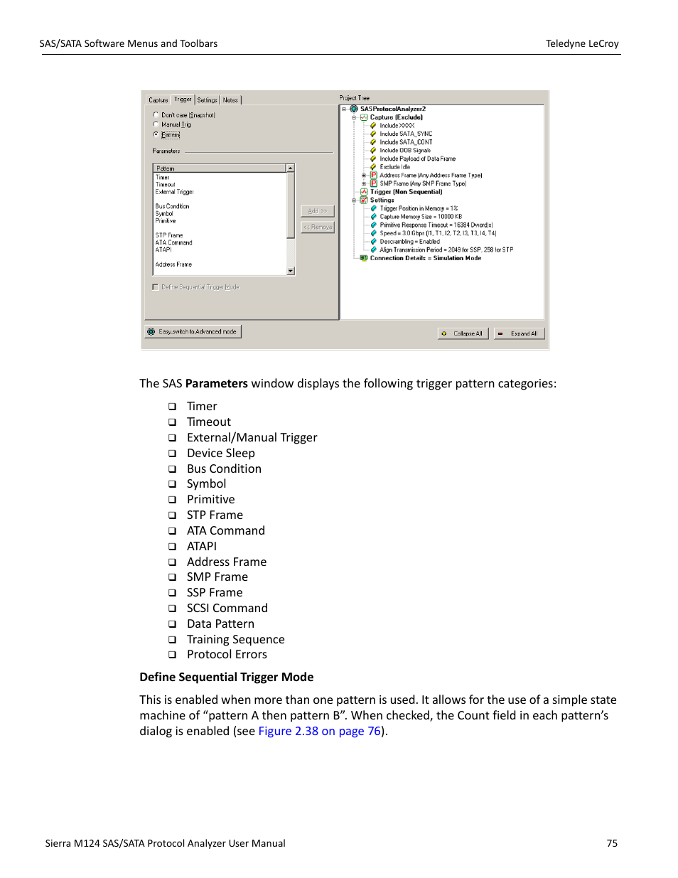 Teledyne LeCroy Sierra M124 User Manual User Manual | Page 77 / 391