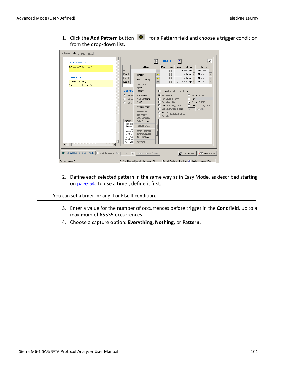 Teledyne LeCroy Sierra M6-1 SAS_SATA Protocol Analyzer User Manual User Manual | Page 103 / 302