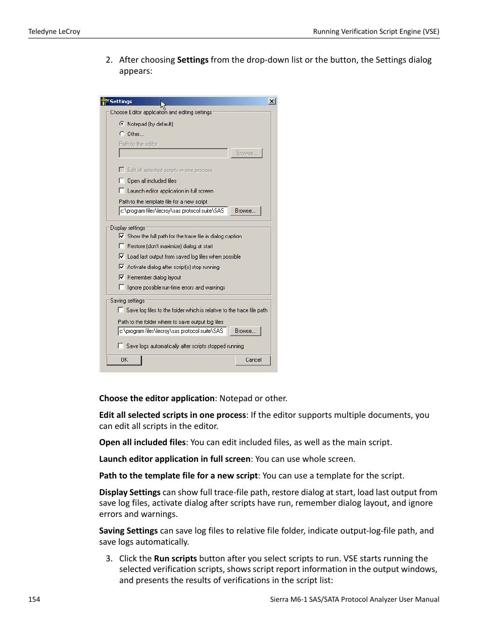 Teledyne LeCroy Sierra M6-1 SAS_SATA Protocol Analyzer User Manual User Manual | Page 156 / 302