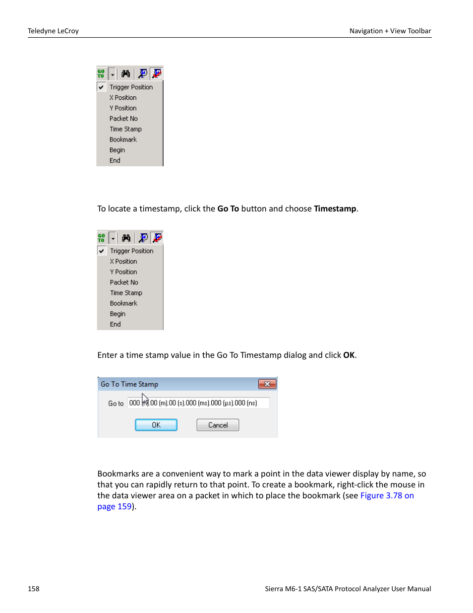 Teledyne LeCroy Sierra M6-1 SAS_SATA Protocol Analyzer User Manual User Manual | Page 160 / 302