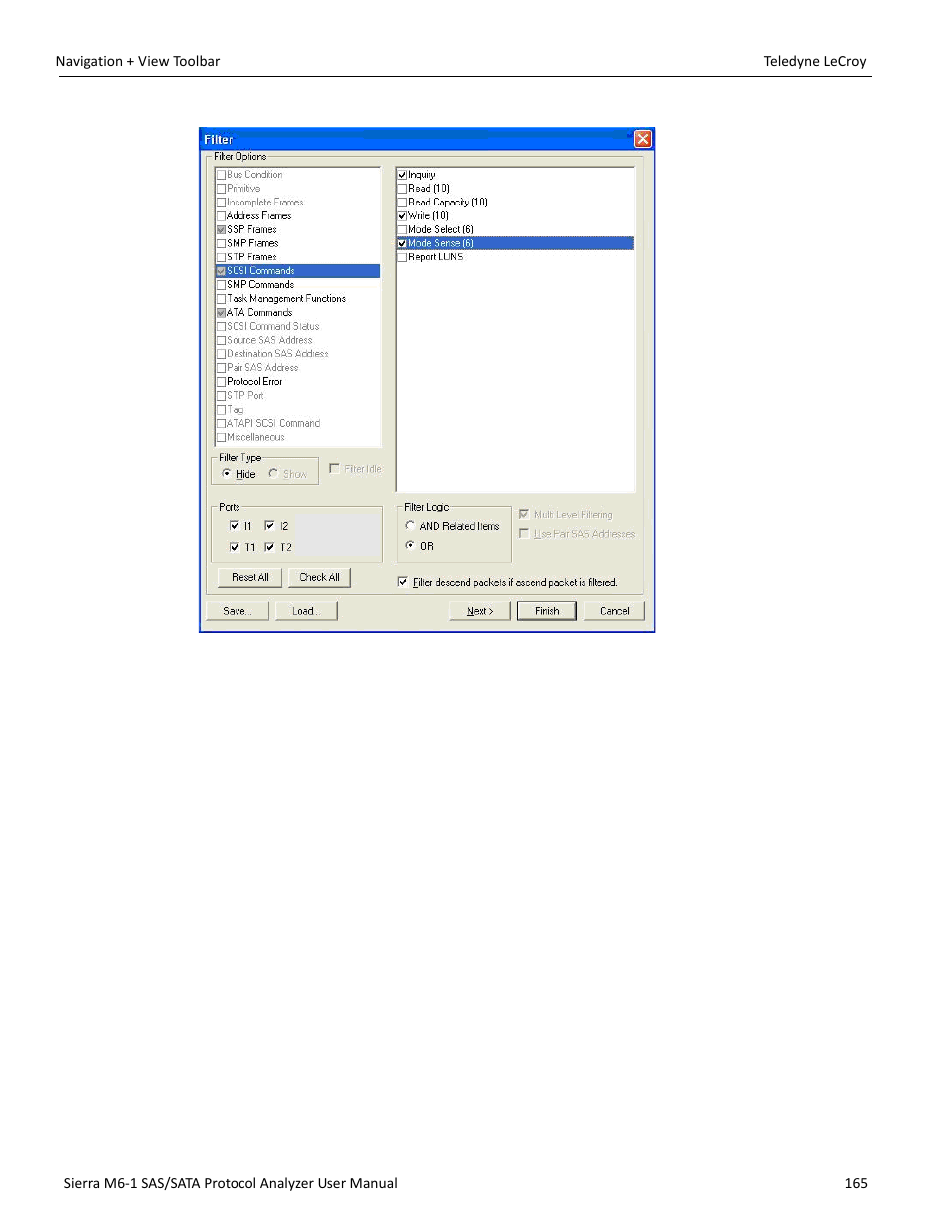 Teledyne LeCroy Sierra M6-1 SAS_SATA Protocol Analyzer User Manual User Manual | Page 167 / 302