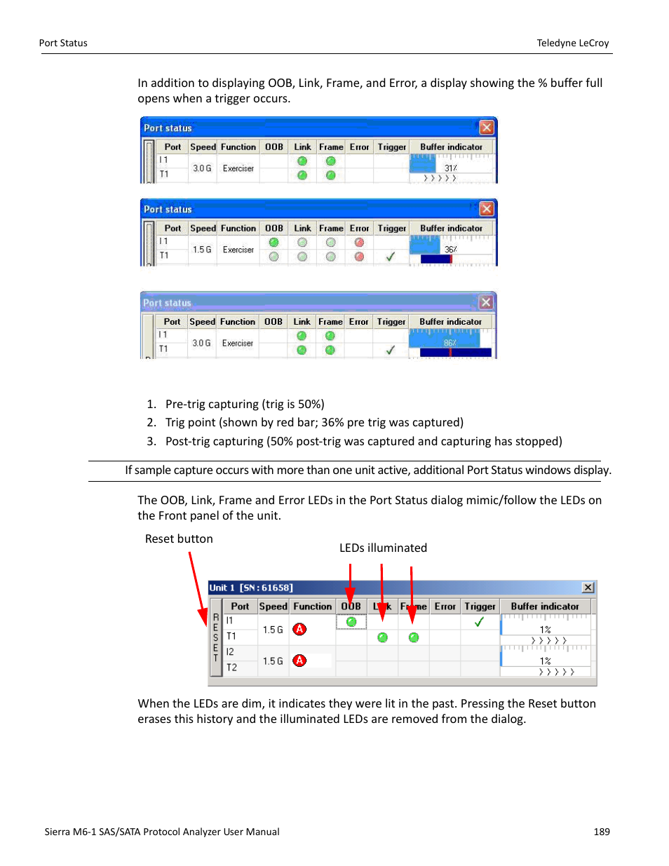 Teledyne LeCroy Sierra M6-1 SAS_SATA Protocol Analyzer User Manual User Manual | Page 191 / 302