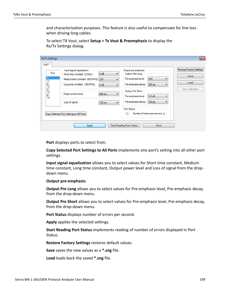 Teledyne LeCroy Sierra M6-1 SAS_SATA Protocol Analyzer User Manual User Manual | Page 201 / 302