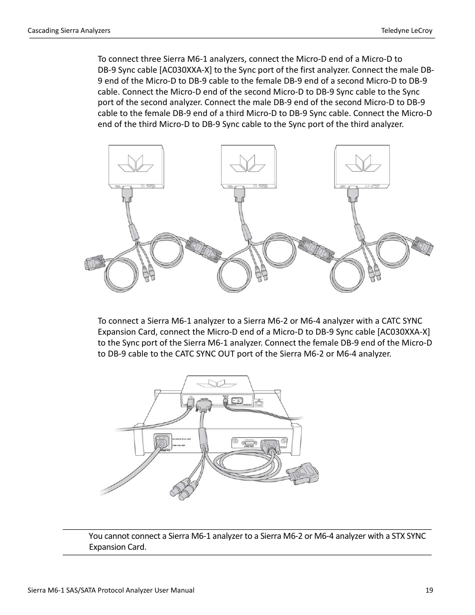 Teledyne LeCroy Sierra M6-1 SAS_SATA Protocol Analyzer User Manual User Manual | Page 21 / 302