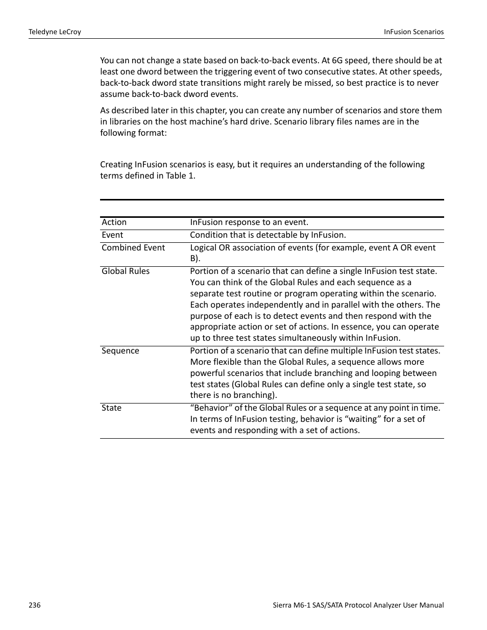 Teledyne LeCroy Sierra M6-1 SAS_SATA Protocol Analyzer User Manual User Manual | Page 238 / 302