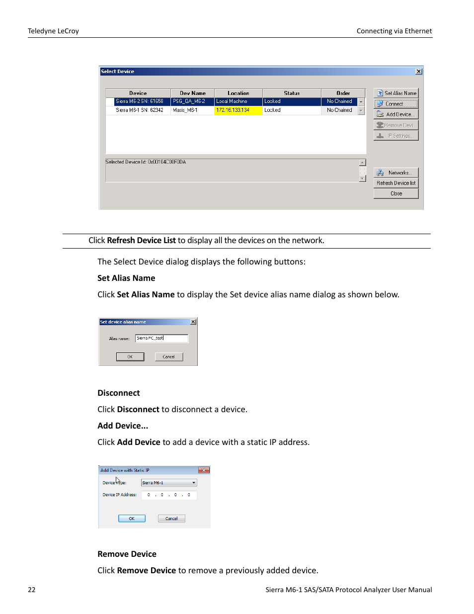 Teledyne LeCroy Sierra M6-1 SAS_SATA Protocol Analyzer User Manual User Manual | Page 24 / 302