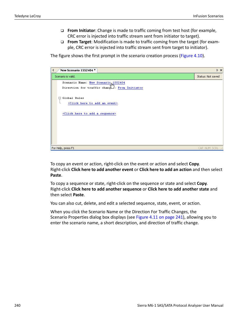 Teledyne LeCroy Sierra M6-1 SAS_SATA Protocol Analyzer User Manual User Manual | Page 242 / 302