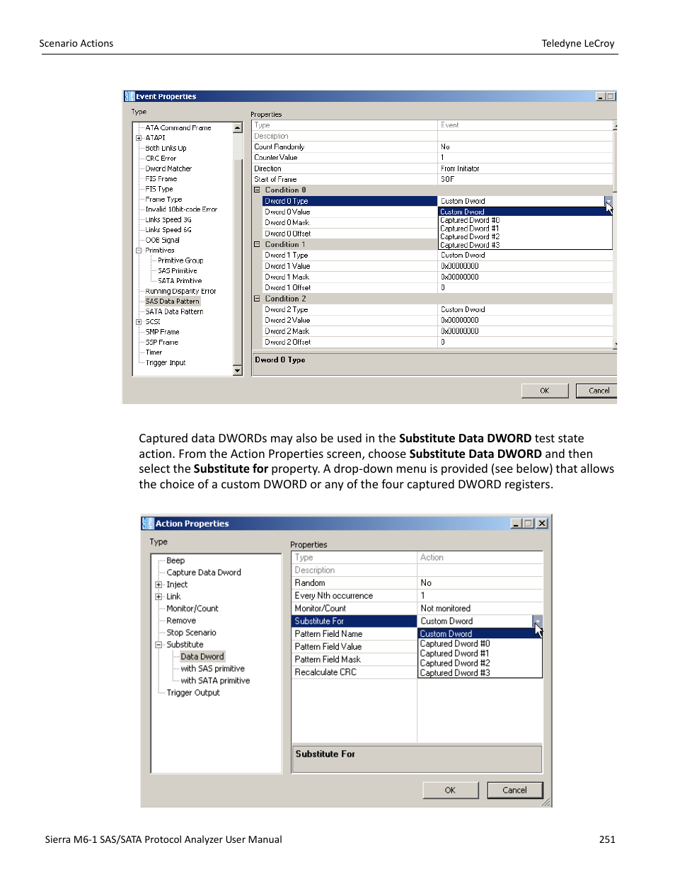 Teledyne LeCroy Sierra M6-1 SAS_SATA Protocol Analyzer User Manual User Manual | Page 253 / 302
