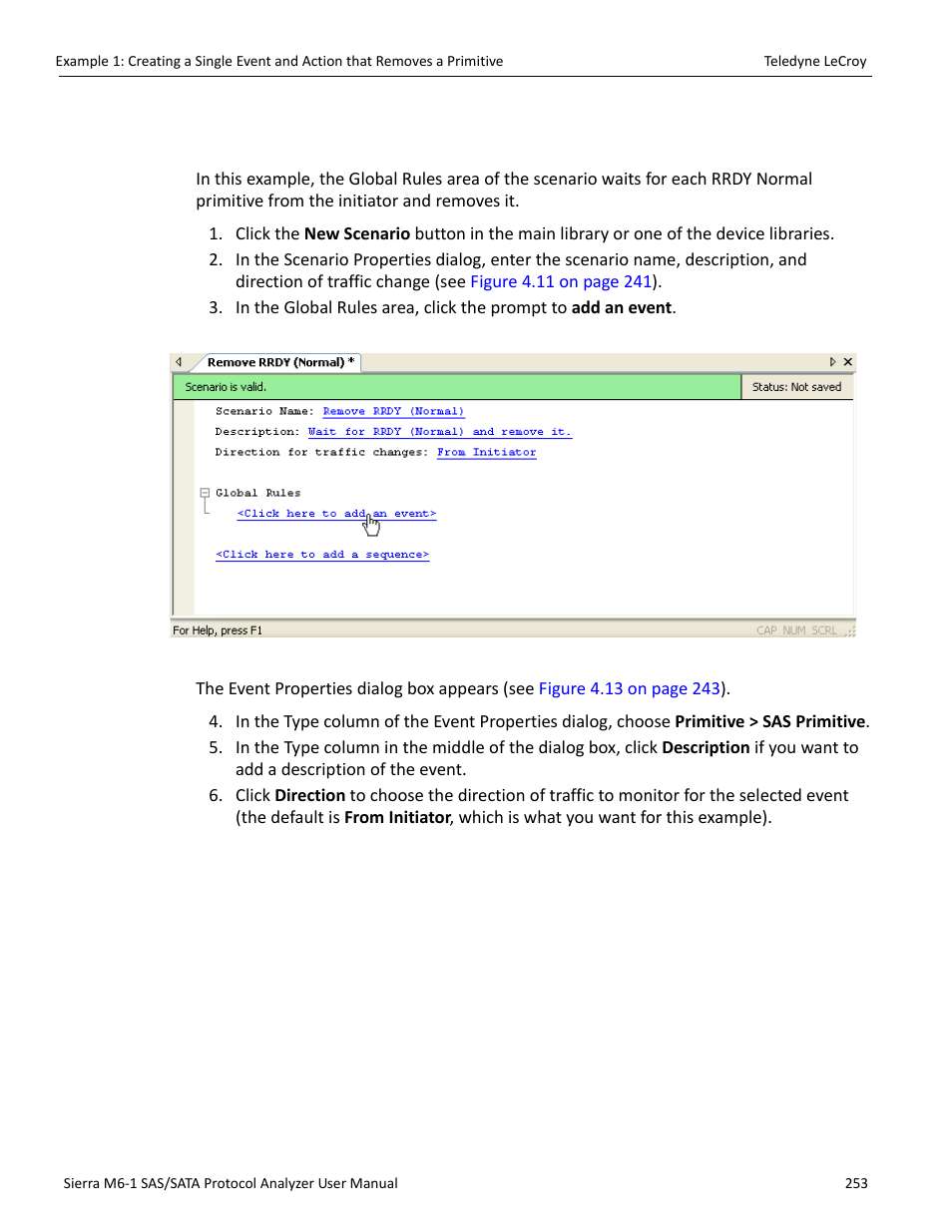 Teledyne LeCroy Sierra M6-1 SAS_SATA Protocol Analyzer User Manual User Manual | Page 255 / 302
