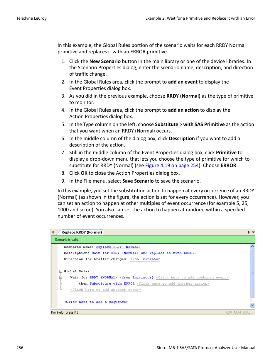 Teledyne LeCroy Sierra M6-1 SAS_SATA Protocol Analyzer User Manual User Manual | Page 258 / 302