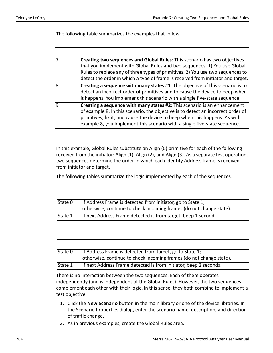 Teledyne LeCroy Sierra M6-1 SAS_SATA Protocol Analyzer User Manual User Manual | Page 266 / 302