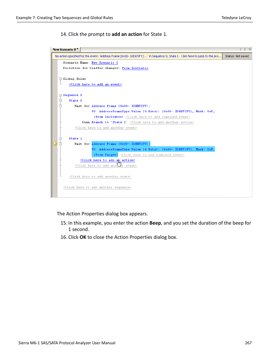 Teledyne LeCroy Sierra M6-1 SAS_SATA Protocol Analyzer User Manual User Manual | Page 269 / 302