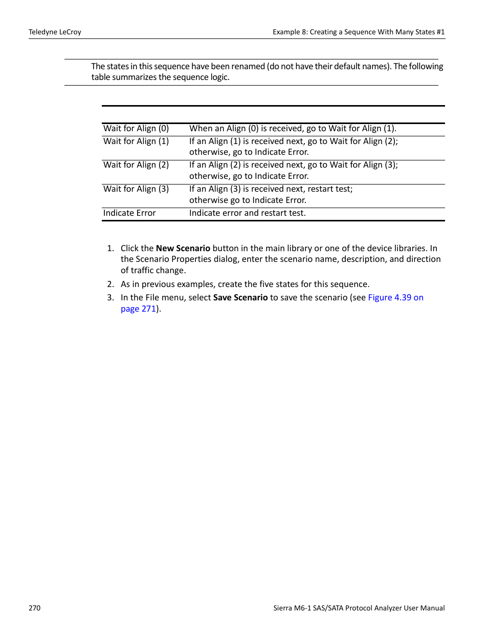 Teledyne LeCroy Sierra M6-1 SAS_SATA Protocol Analyzer User Manual User Manual | Page 272 / 302