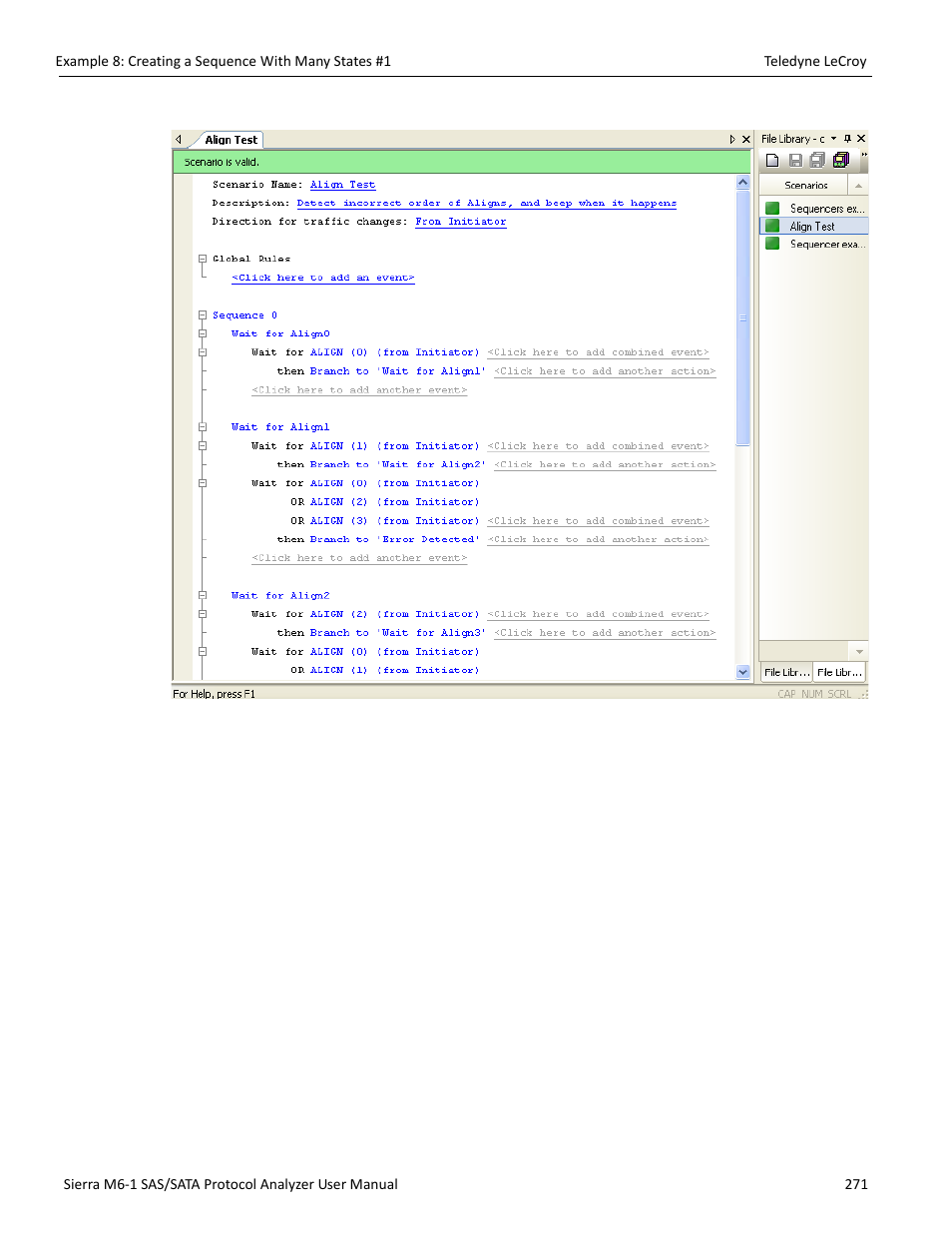 Teledyne LeCroy Sierra M6-1 SAS_SATA Protocol Analyzer User Manual User Manual | Page 273 / 302