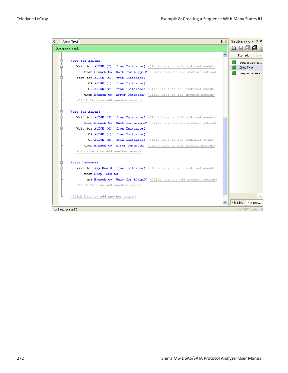 Teledyne LeCroy Sierra M6-1 SAS_SATA Protocol Analyzer User Manual User Manual | Page 274 / 302