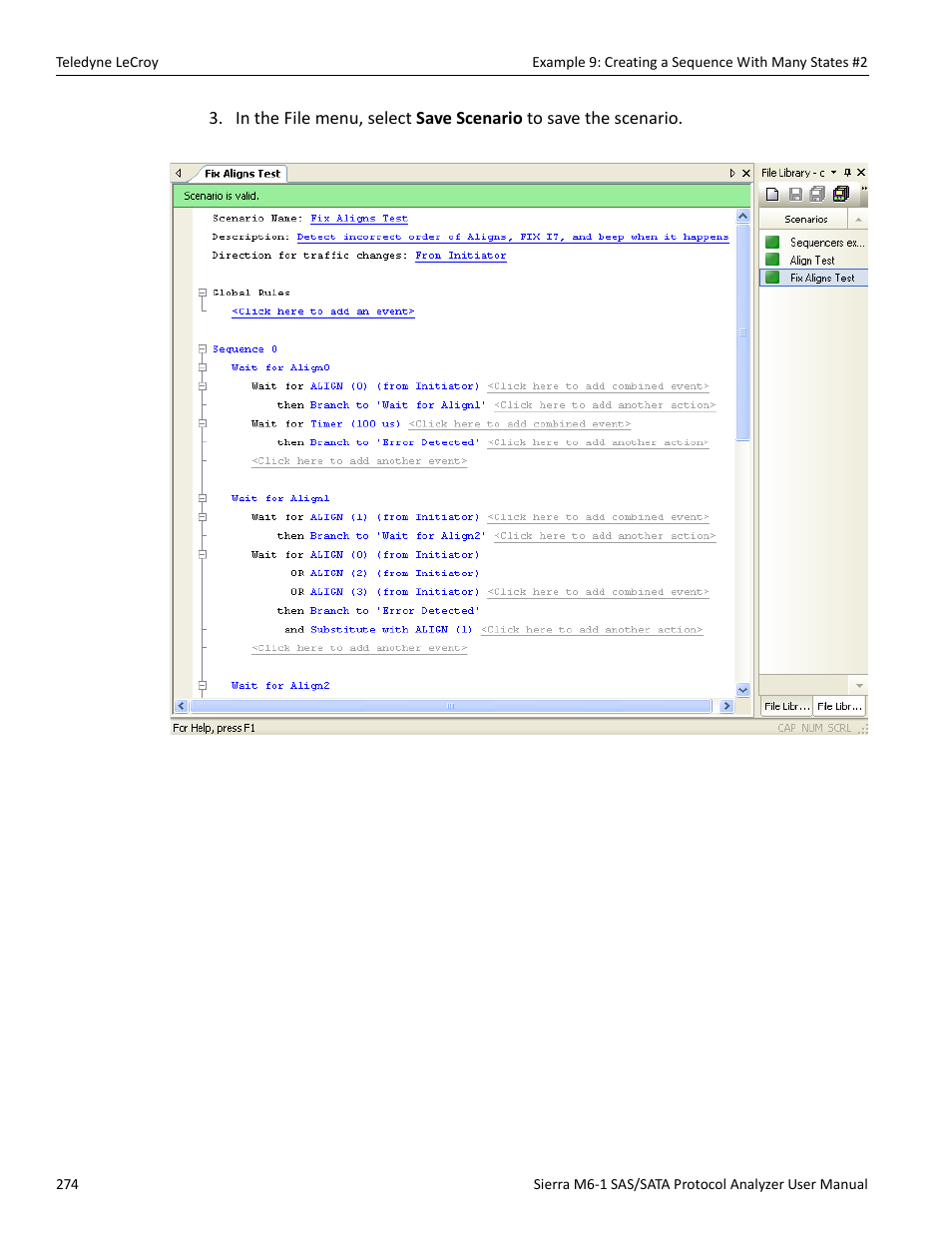 Teledyne LeCroy Sierra M6-1 SAS_SATA Protocol Analyzer User Manual User Manual | Page 276 / 302