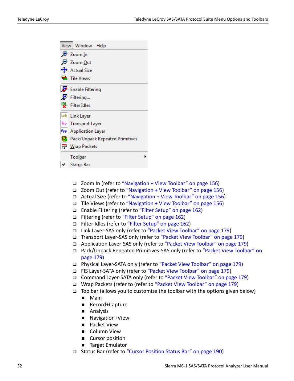 Teledyne LeCroy Sierra M6-1 SAS_SATA Protocol Analyzer User Manual User Manual | Page 34 / 302