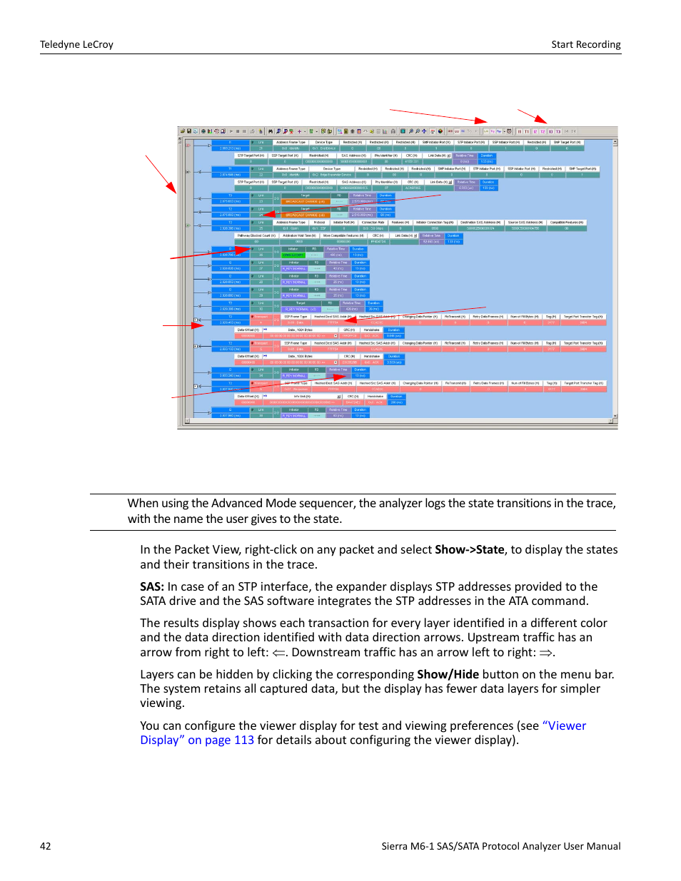 Teledyne LeCroy Sierra M6-1 SAS_SATA Protocol Analyzer User Manual User Manual | Page 44 / 302