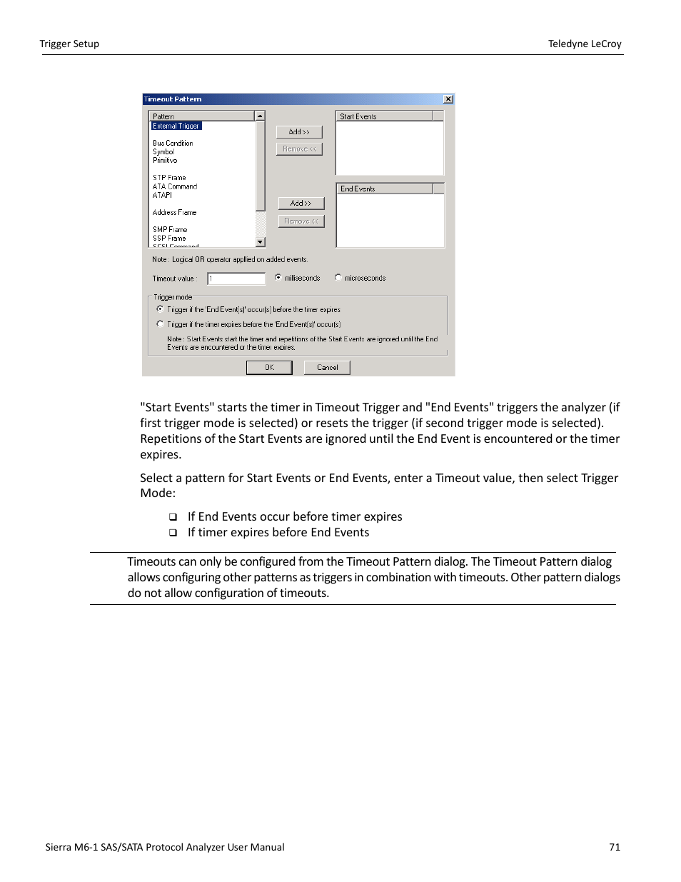 Teledyne LeCroy Sierra M6-1 SAS_SATA Protocol Analyzer User Manual User Manual | Page 73 / 302