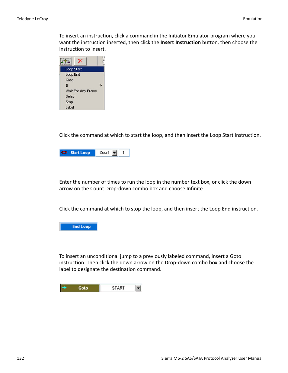 Teledyne LeCroy Sierra M6-2 SAS_SATA Protocol Analyzer User Manual User Manual | Page 134 / 496