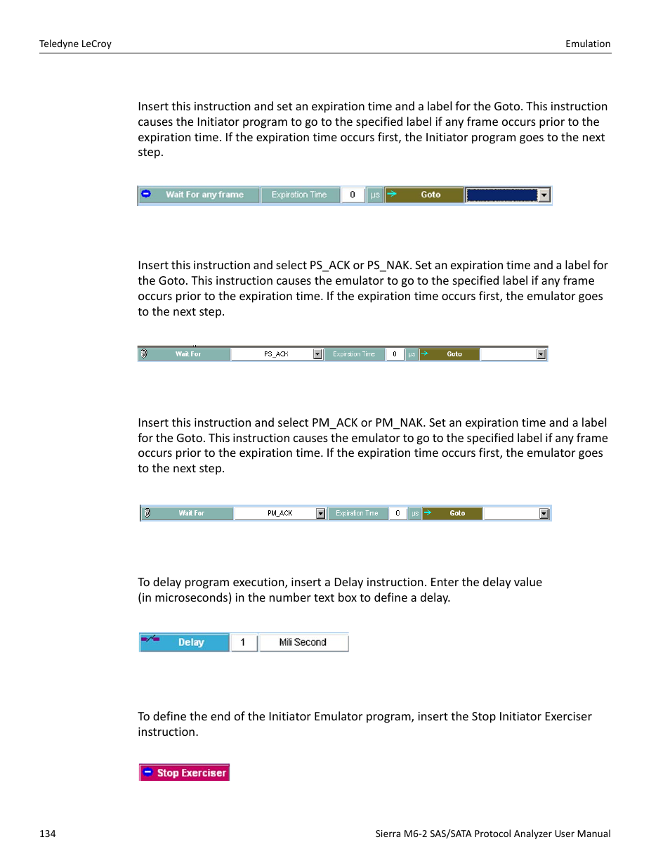 Teledyne LeCroy Sierra M6-2 SAS_SATA Protocol Analyzer User Manual User Manual | Page 136 / 496