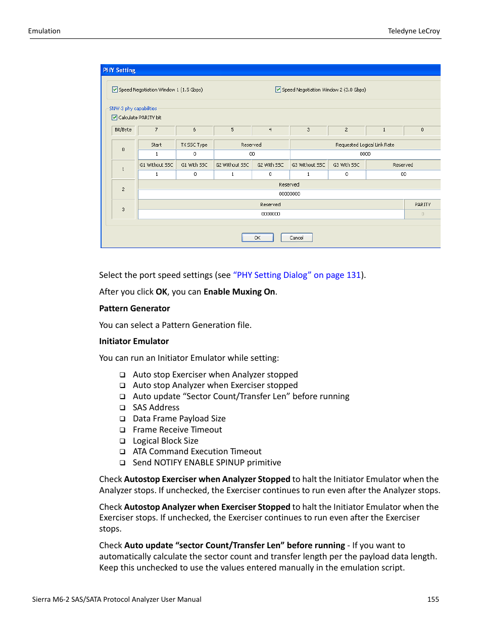 Teledyne LeCroy Sierra M6-2 SAS_SATA Protocol Analyzer User Manual User Manual | Page 157 / 496