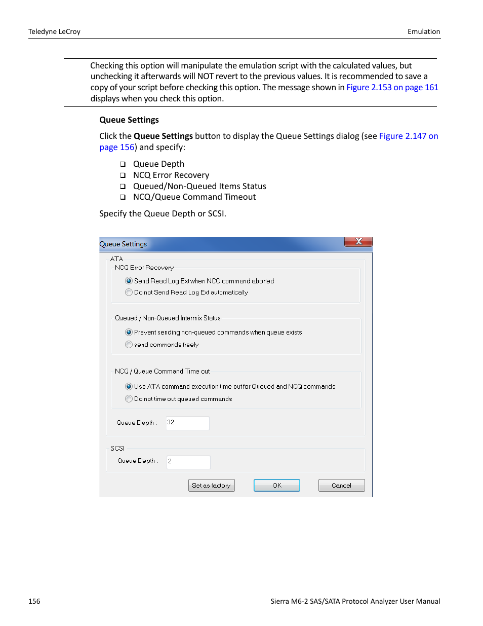 Teledyne LeCroy Sierra M6-2 SAS_SATA Protocol Analyzer User Manual User Manual | Page 158 / 496
