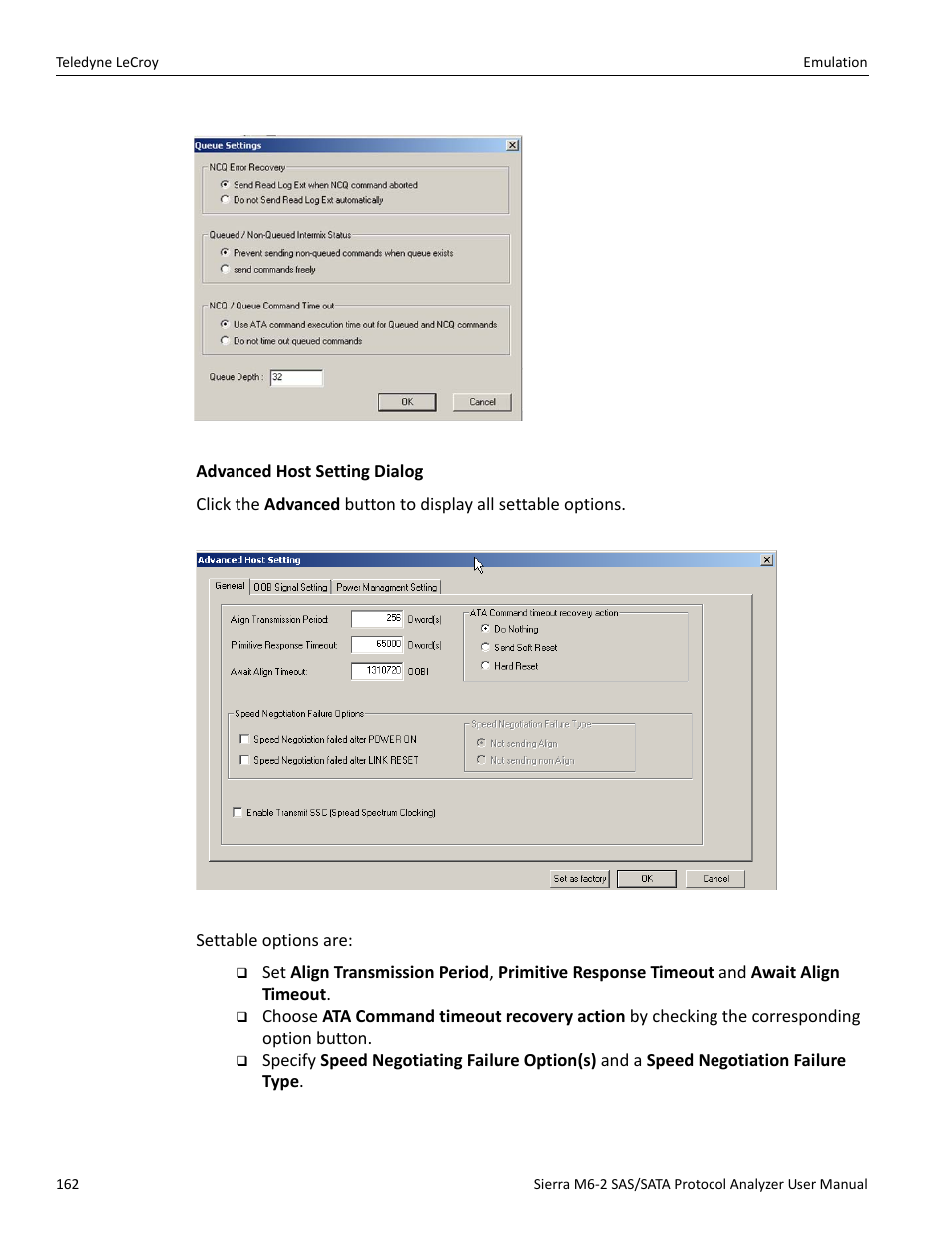 Teledyne LeCroy Sierra M6-2 SAS_SATA Protocol Analyzer User Manual User Manual | Page 164 / 496