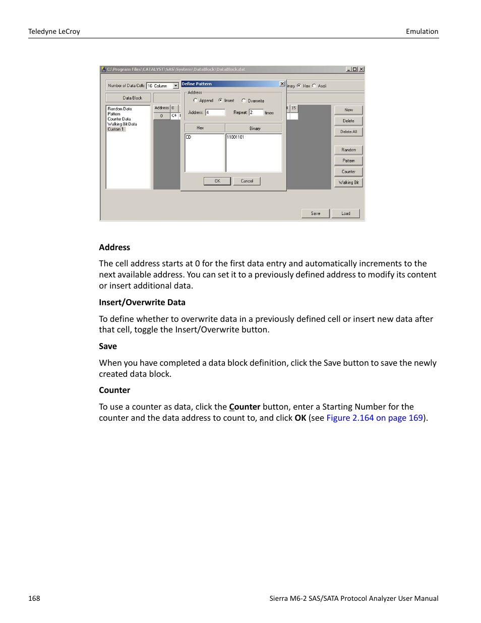 Teledyne LeCroy Sierra M6-2 SAS_SATA Protocol Analyzer User Manual User Manual | Page 170 / 496