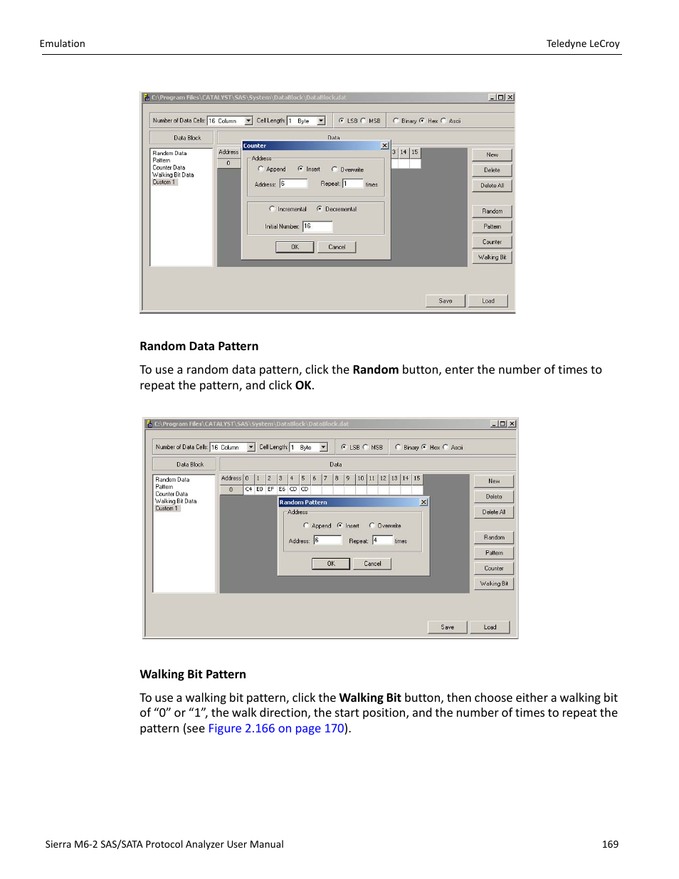 Teledyne LeCroy Sierra M6-2 SAS_SATA Protocol Analyzer User Manual User Manual | Page 171 / 496