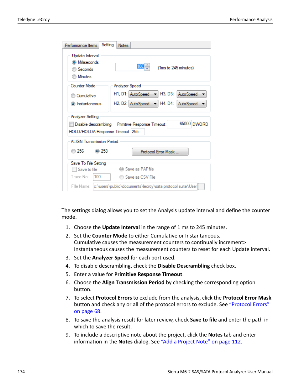 Teledyne LeCroy Sierra M6-2 SAS_SATA Protocol Analyzer User Manual User Manual | Page 176 / 496